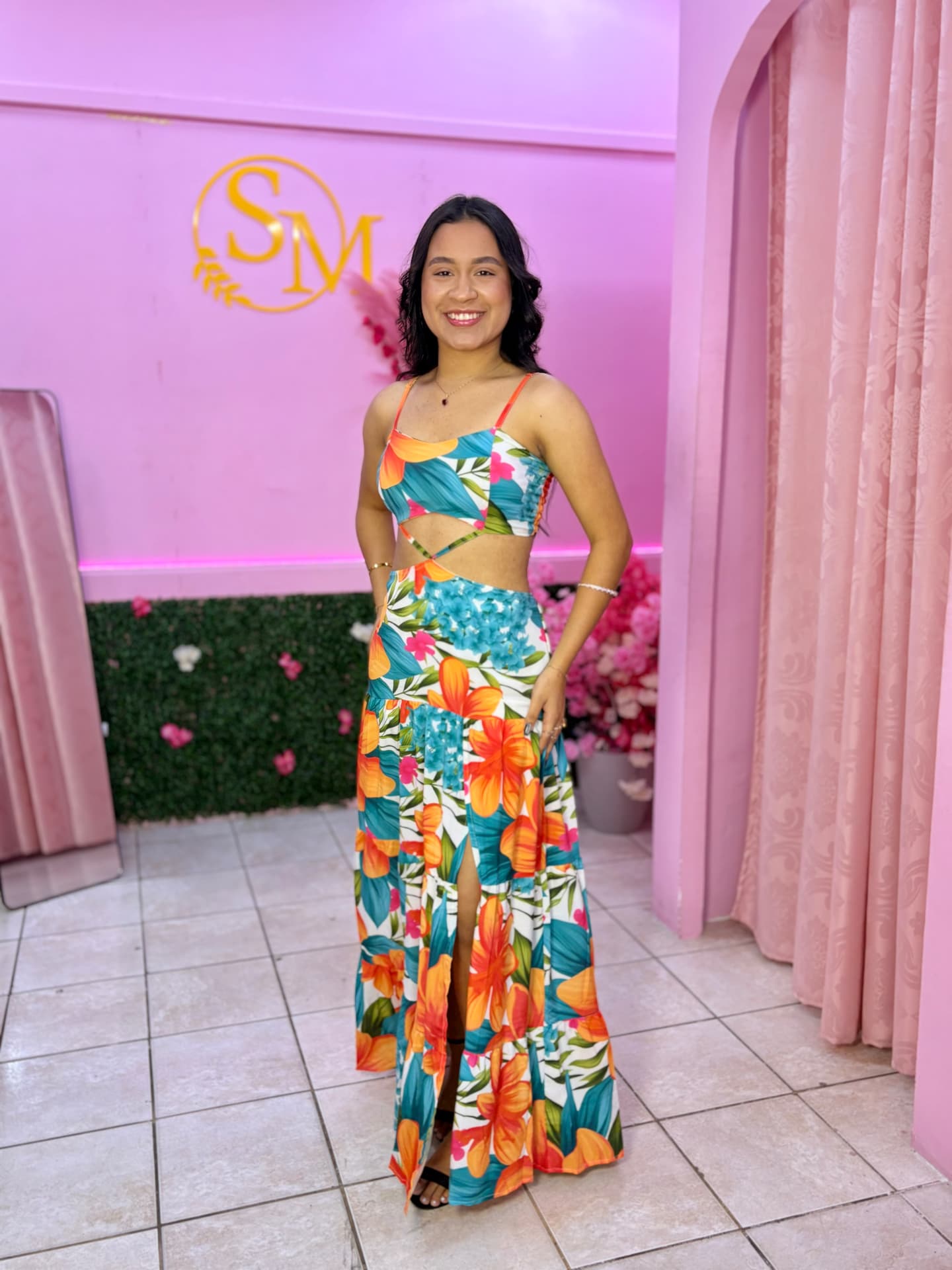 Conjunto Alice Tropical Colorido — Conjuntos feminino Sarah Modas Slz São Luís